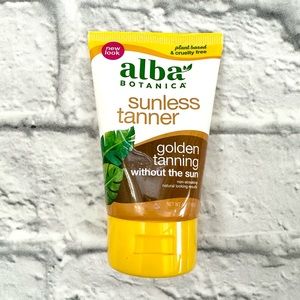 NEW alba botanica sunless tanner moisturizer